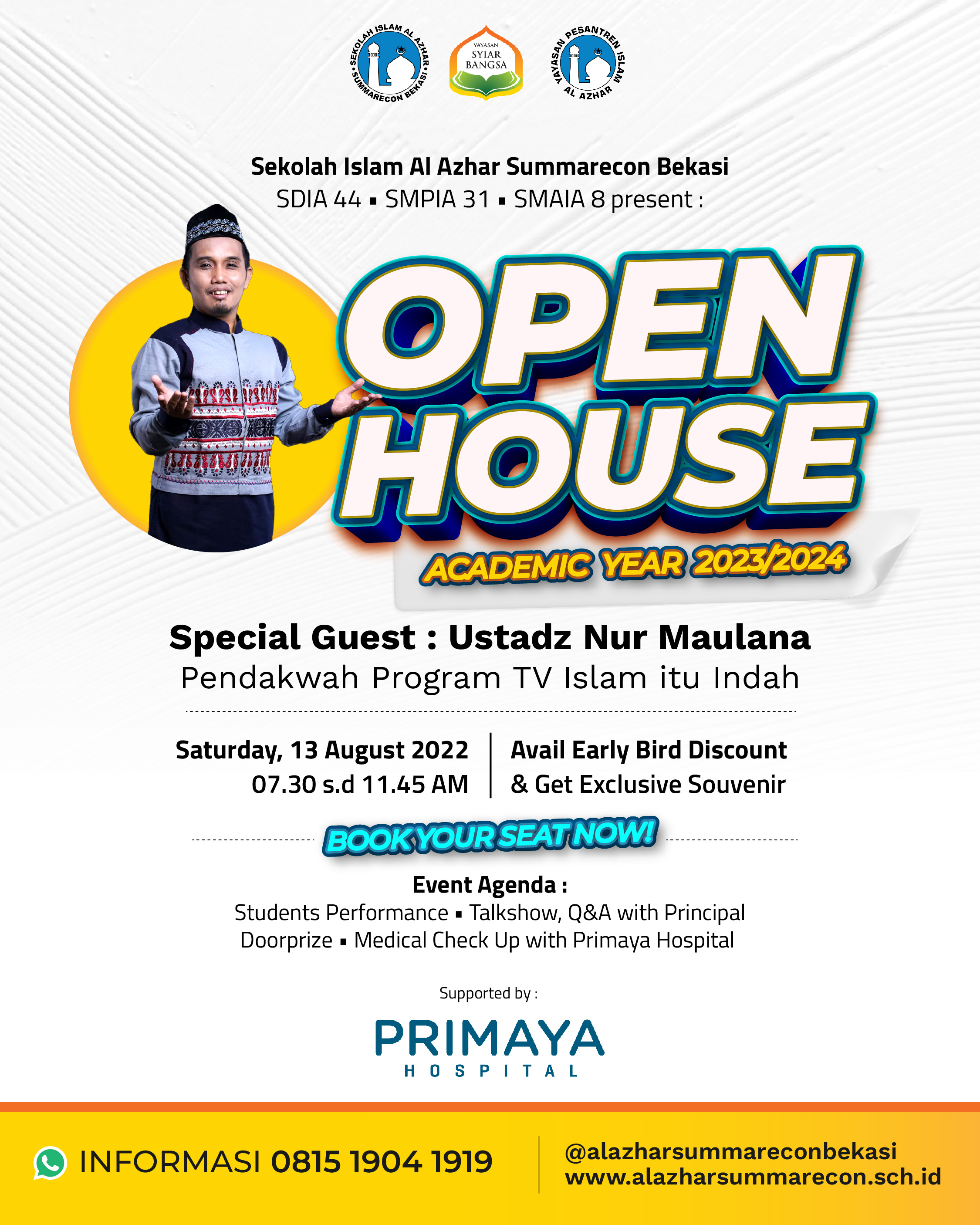OPEN HOUSE ACADEMIC YEAR 2023/2024